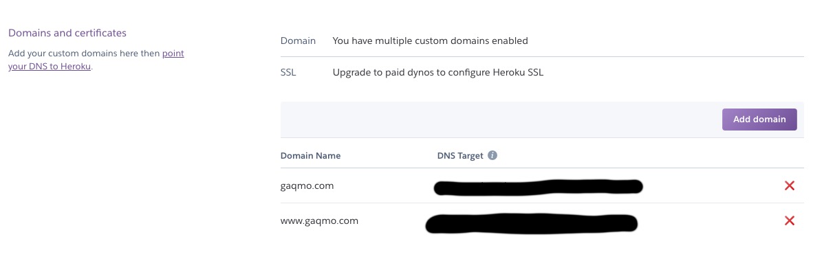 Herokuの独自ドメインとRoute53、Cloudfrontで設定する手順