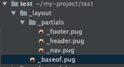 htmlで共通レイアウトをつくる